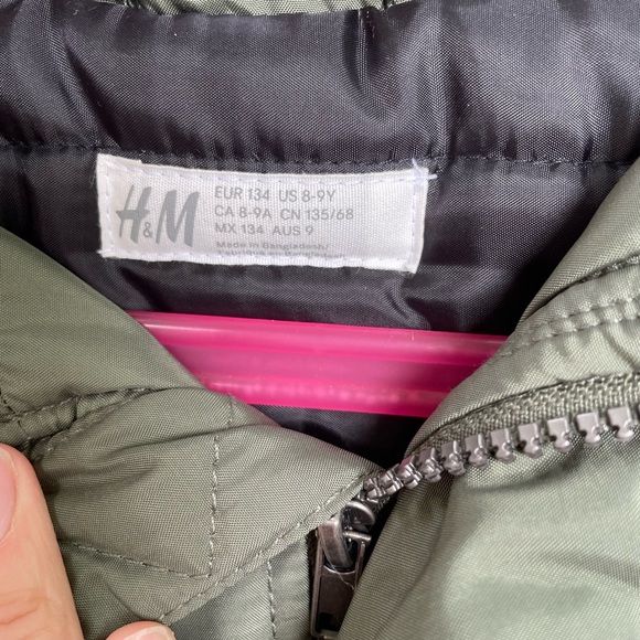 Kids’ winter coat, 3/4 length- fall and early winter. Detachable faux fur hood. - Picture 6 of 6